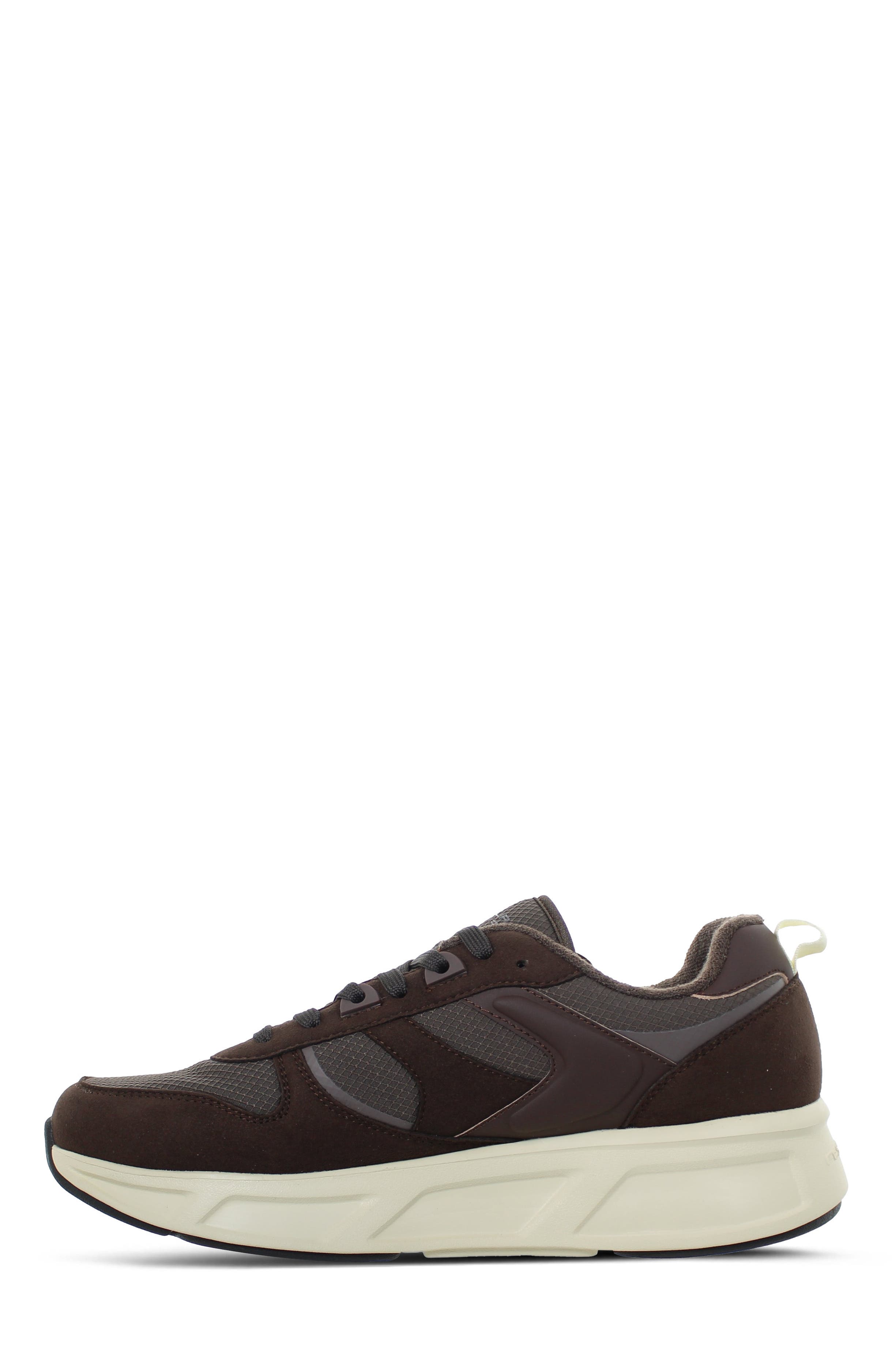 WALK 03 - R Sneakers, Alternate, color, BROWN