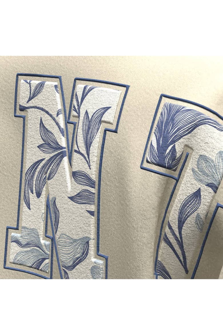 Women's Fanatics  Light Beige San Francisco Giants Spirit Floral Script Cropped Long-Sleeve T-Shirt, Alternate, color, Light Beige