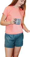 Yellowberry Bliss Cotton Short