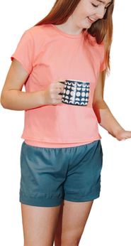 Yellowberry Bliss Cotton Short