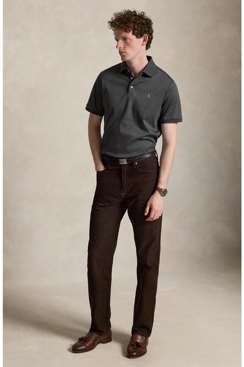 Pima Cotton Polo, Alternate, color, GREY HTR