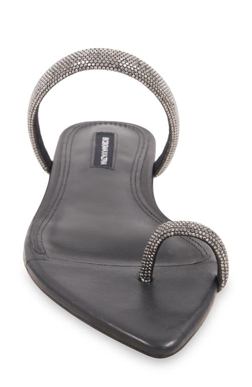 Bcbg Pinot Pointed Toe Slide Sandal In Black