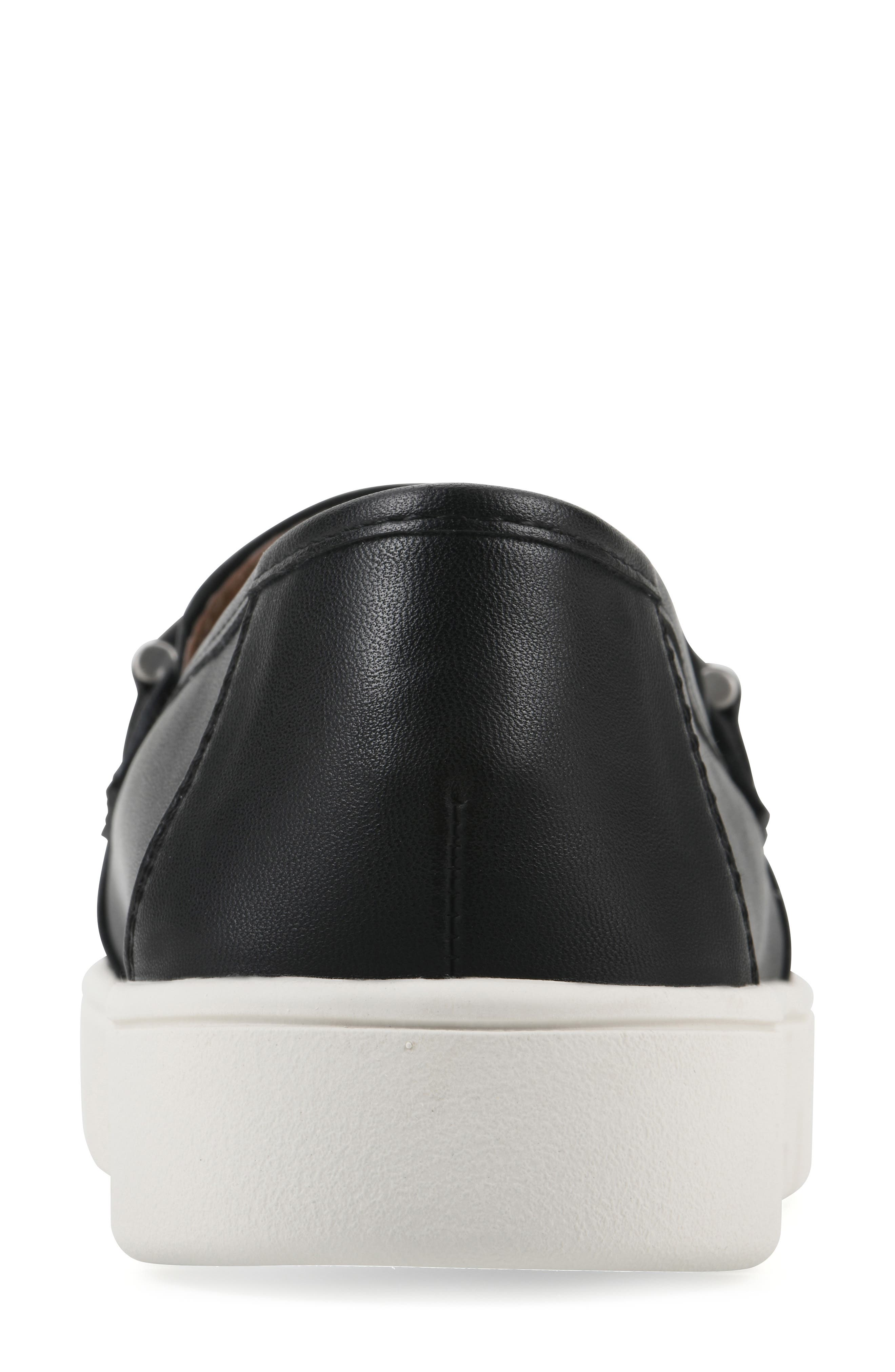 White Mountain Footwear Naathan Loafer Sneaker, Alternate, color, Black/ Burnish/ Smooth