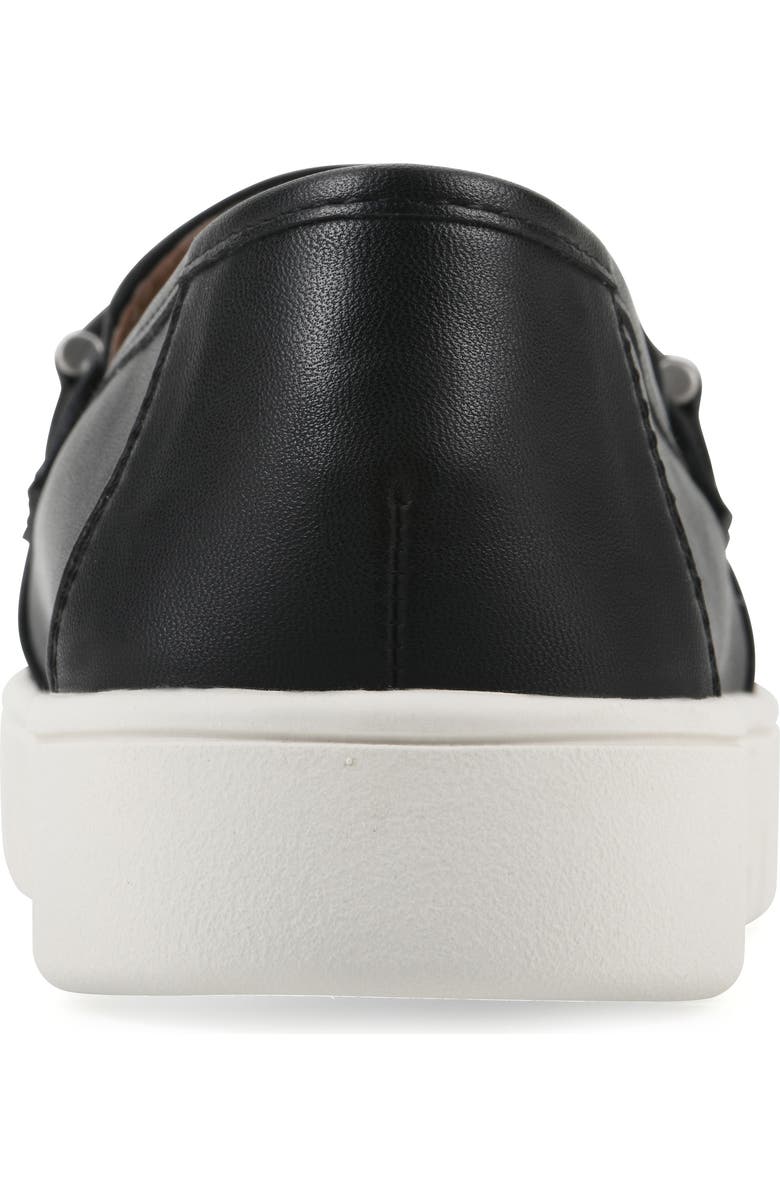 White Mountain Footwear Naathan Loafer Sneaker, Alternate, color, Black/ Burnish/ Smooth