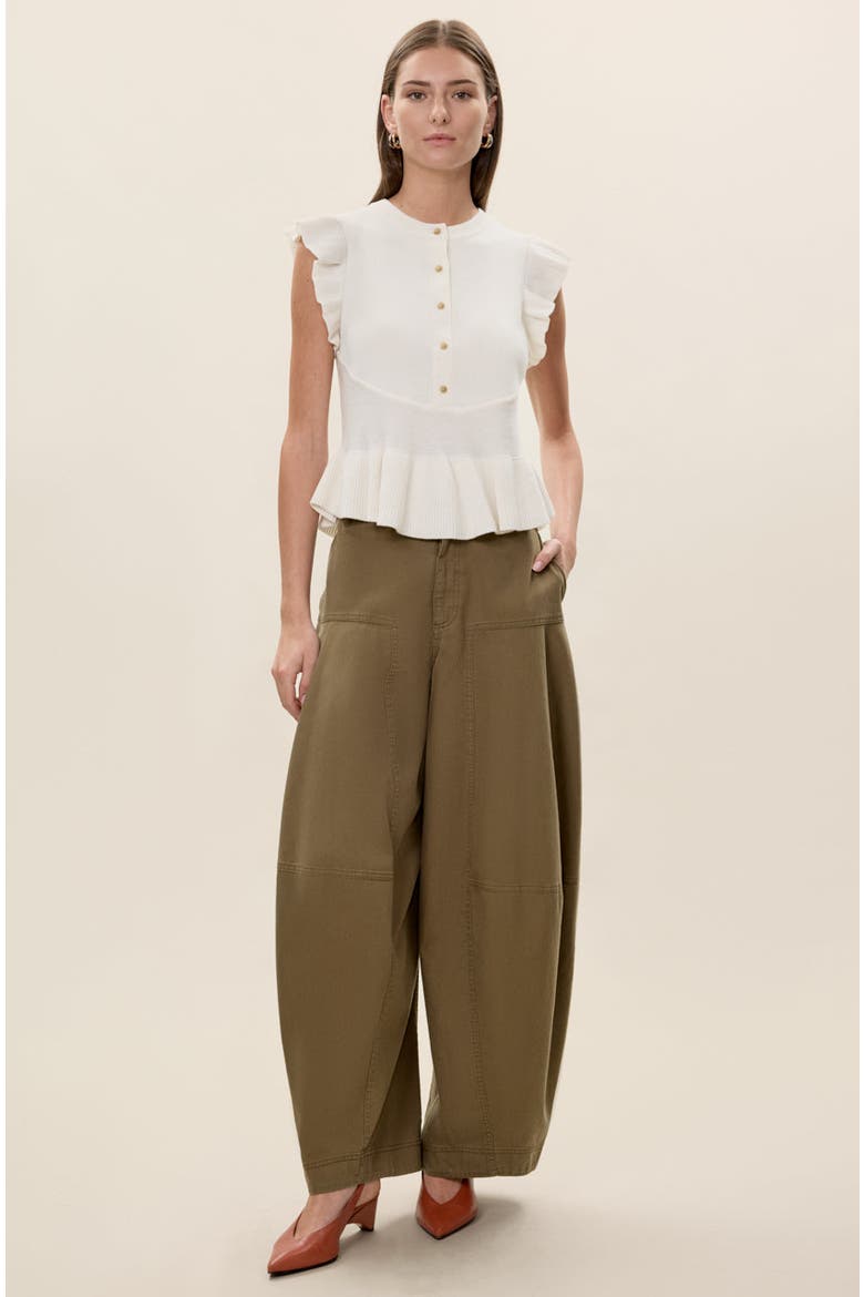 Edith Garment Dyed Jean, Main, color, Olive