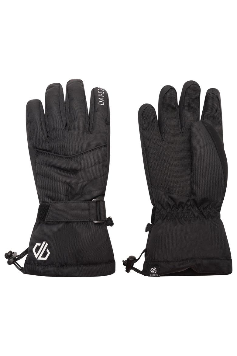 Acute Ski Gloves, Alternate, color, Black