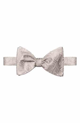 Eton Paisley Jacquard Silk Bow Tie
