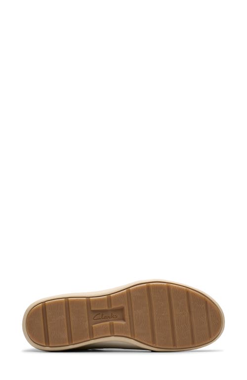 Clarks Women's Bryianne Bayla Round Toe Sneakers In White