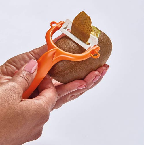 Kyocera Advanced Ceramic Horizontal Y Peeler In Orange