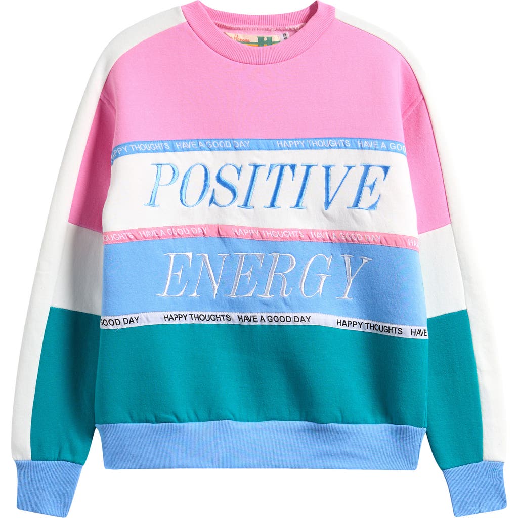 Shop Vintage Havana Kids' Positive Energy Sweatshirt
