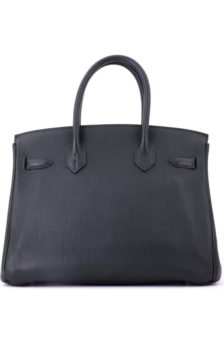 Pre-Owned Hermes Birkin Handbag Green Togo with Palladium Hardware 30, Alternate, color, Vert Fonce