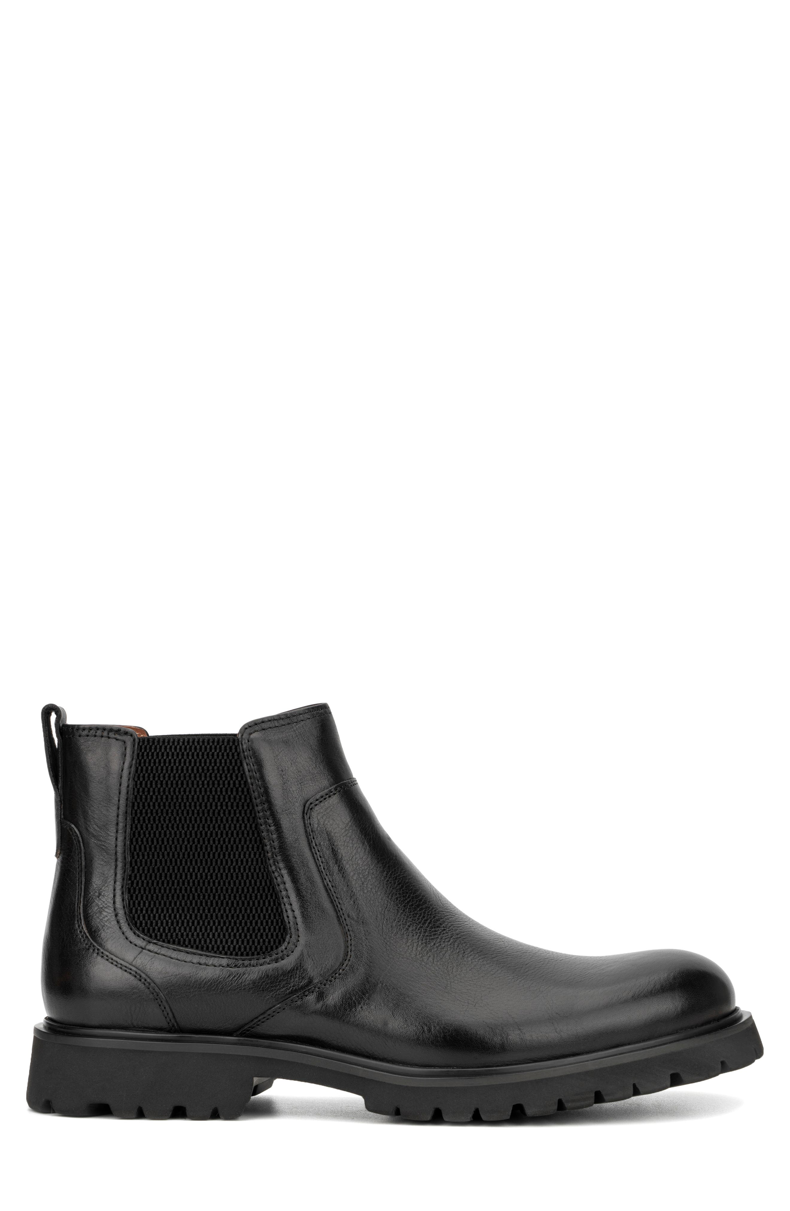VINTAGE FOUNDRY Charles Chelsea Boot, Alternate, color, Black