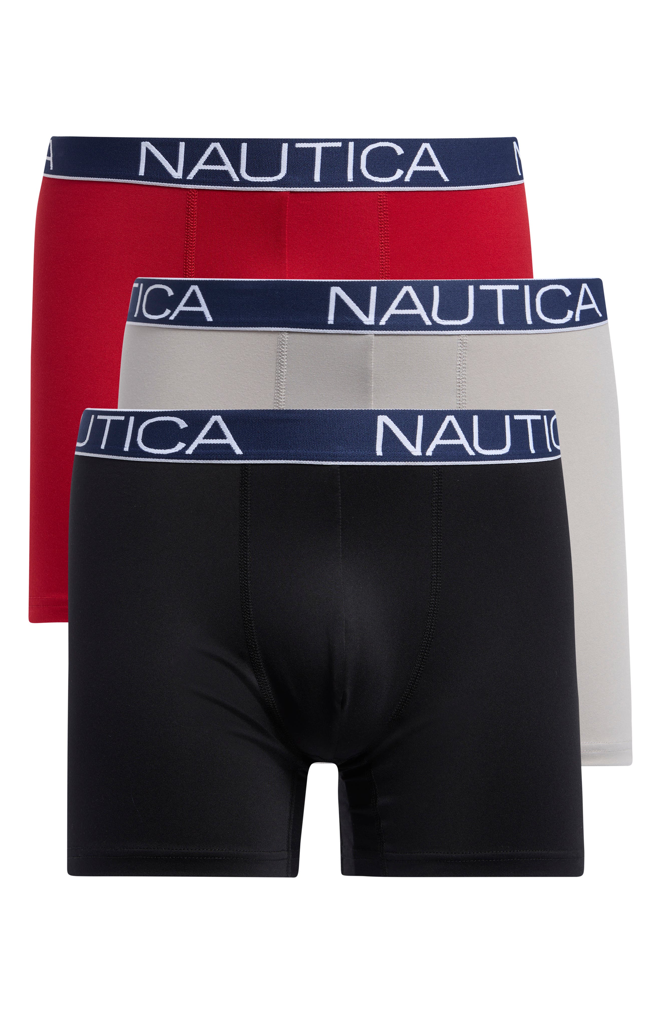 2PK BLACK/ NAUTICA RED/ ALLOY