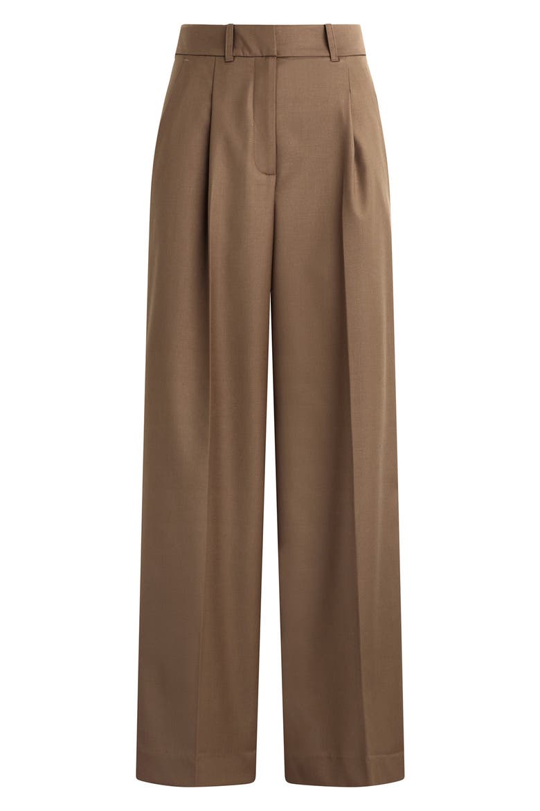 The Kate Wide Leg Pants, Alternate, color, HAZELNUT