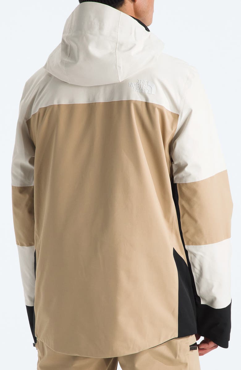 The North Face Snowsquall Insulated Jacket, Alternate, color, White Dune/ Khaki Stone/ Black