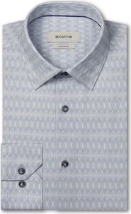 Bugatchi James OoohCotton® Print Button-Up Shirt
