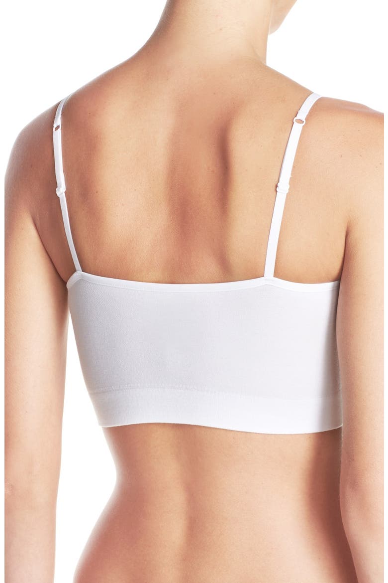 Audrey Seamless Day Bra, Alternate, color, WHITE