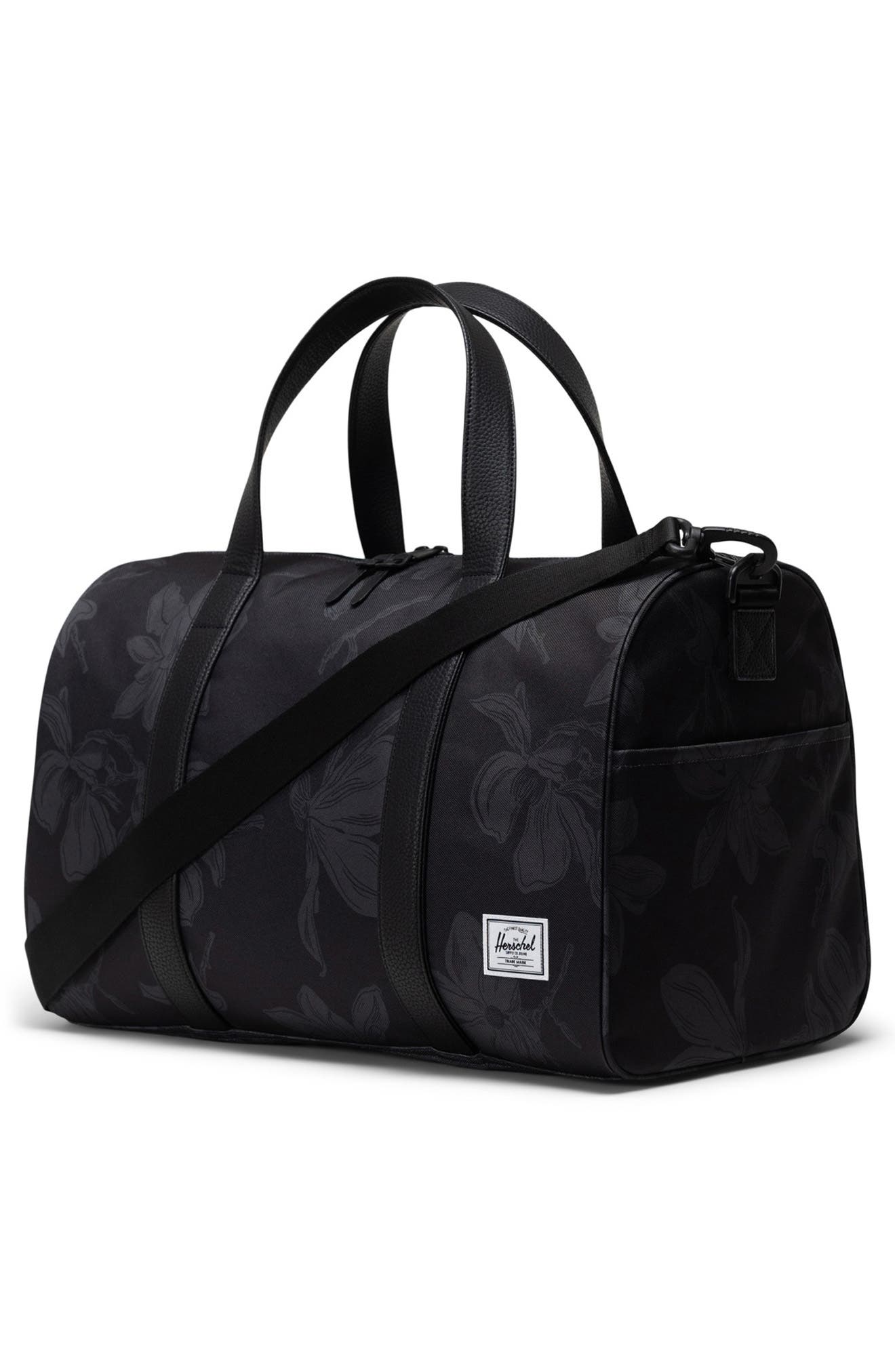 Novel Carry-On Duffle Bag, Alternate, color, BLOCK PRINT FLORAL