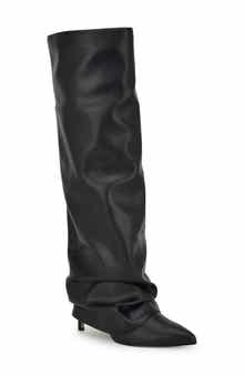 Nine West Randee Pointed Toe Knee High Boot