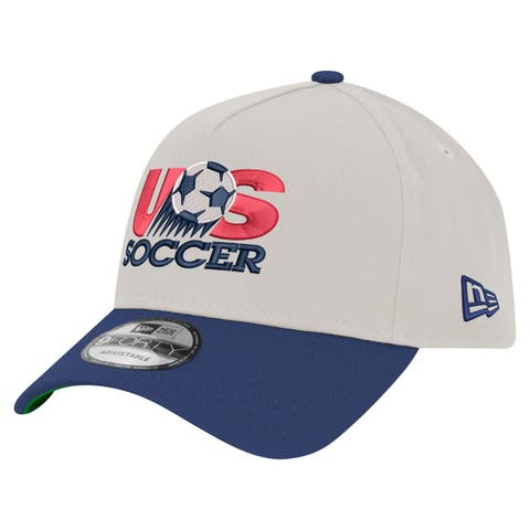 Men's New Era  Khaki USMNT 1993 Retro Foam 9FORTY Adjustable Hat