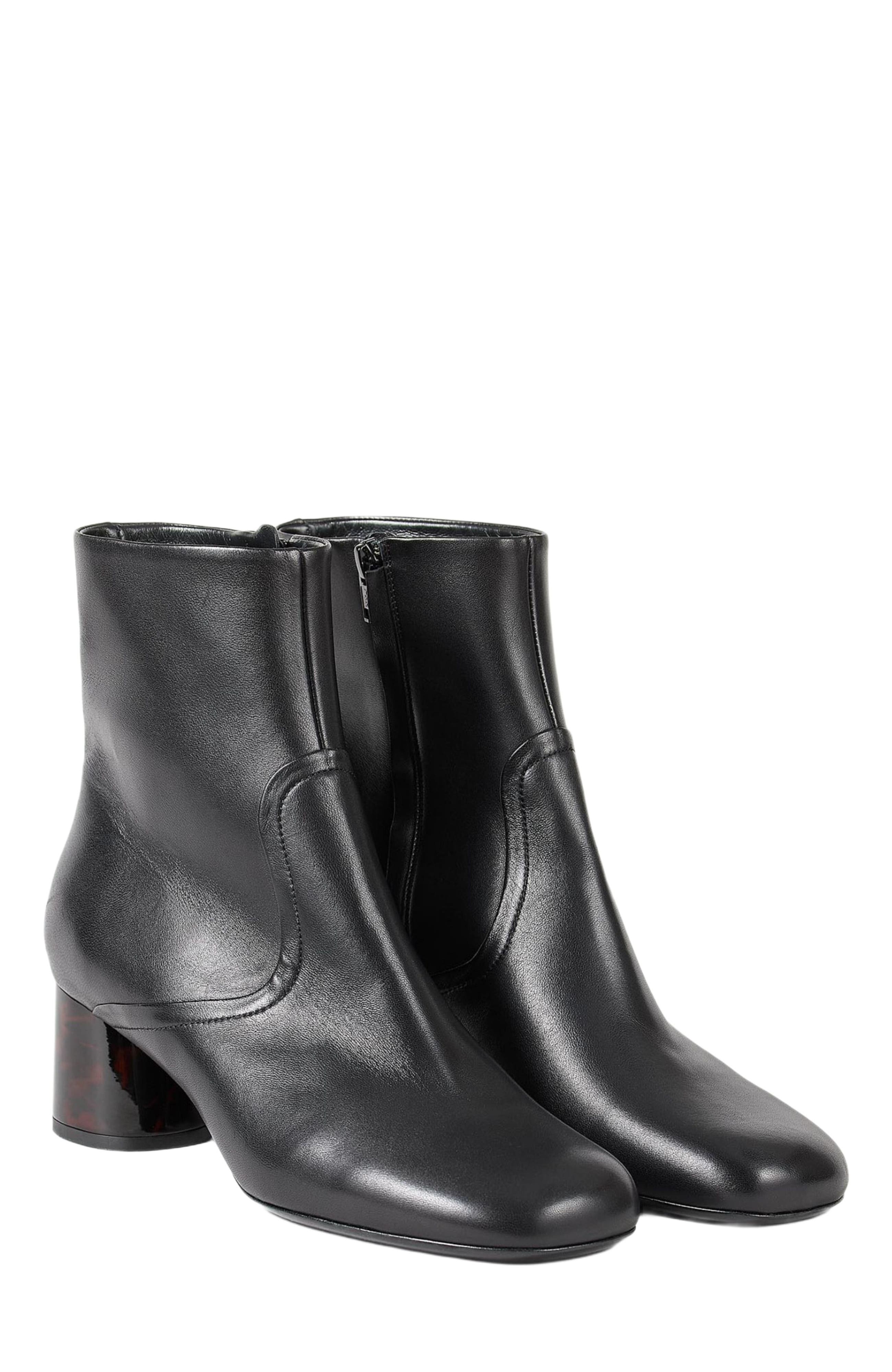 SANDRO Leather boots, Alternate, color, 