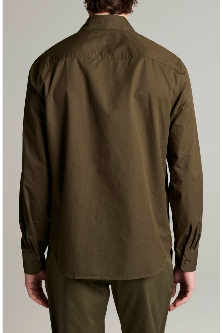 Cotton Overshirt, Alternate, color, NIGHT LEAF