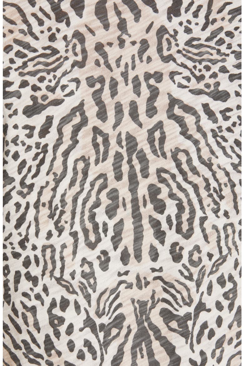 Schoolboy Ocelot Print Slub Jersey T-Shirt, Alternate, color, OCELOT PRINT