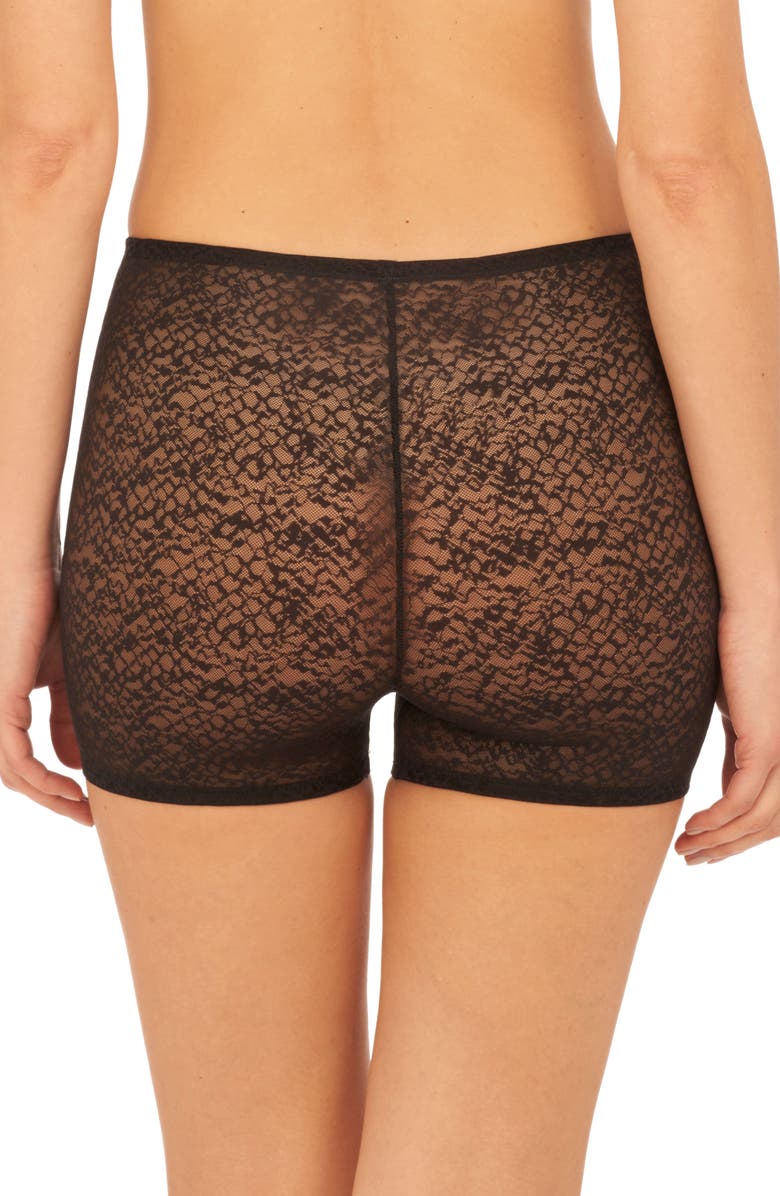 Natori Pretty Smooth Shortlette, Alternate, color, Black