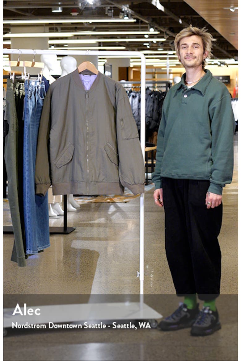 Oversize Bomber Jacket video