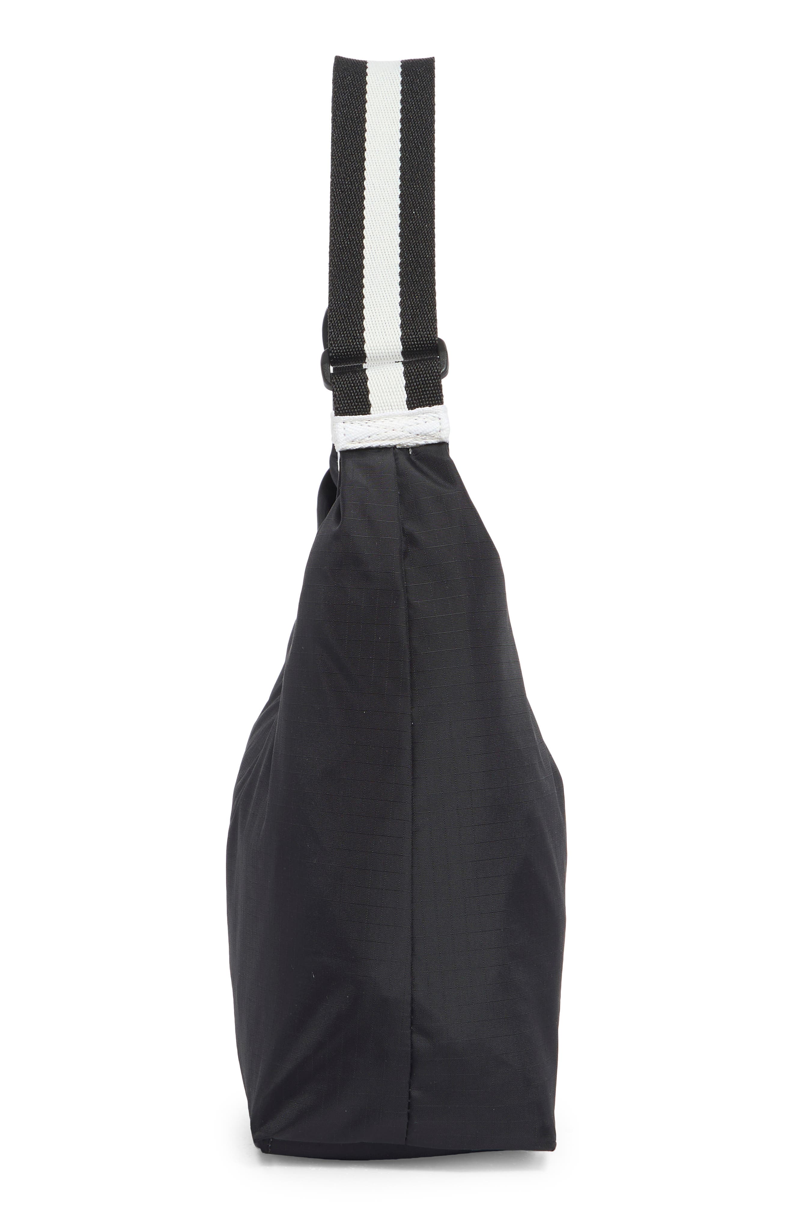 LeSportsac Crescent Nylon Shoulder Bag, Alternate, color, Spectator Black