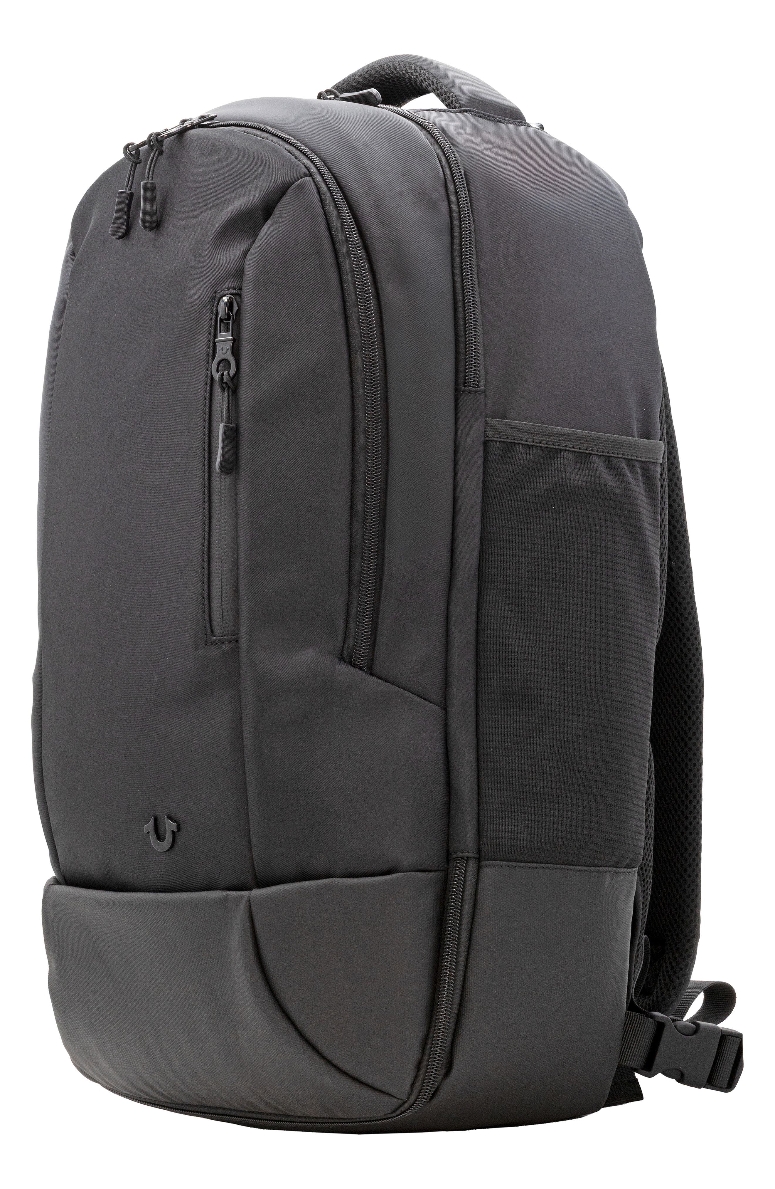 True Religion Oal Travel Backpack, Alternate, color, Black