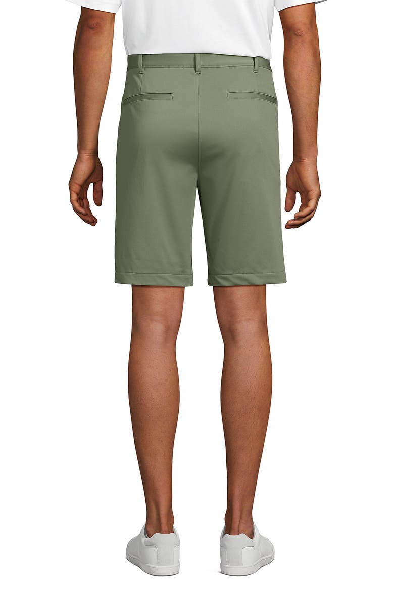 Traditional Fit 9" Flex Performance Golf Shorts, Alternate, color, Sage