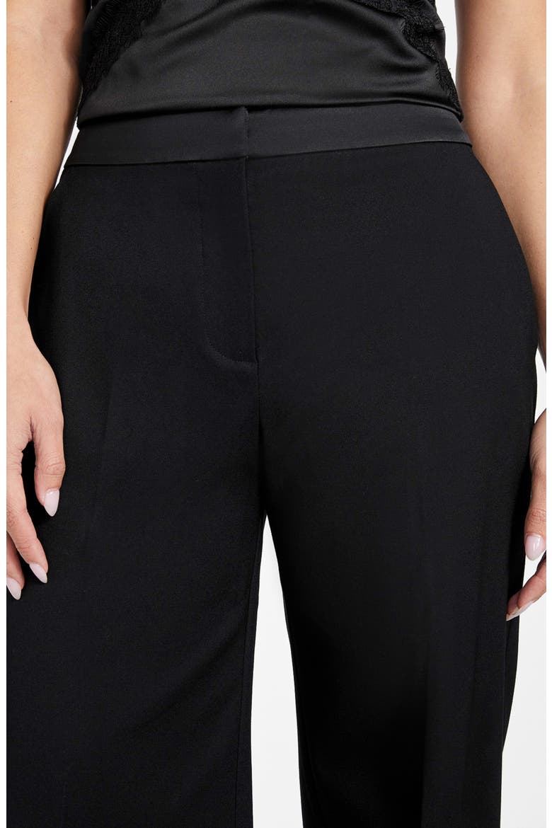 Thea Straight Leg Pants, Alternate, color, JBLACK-BLACK