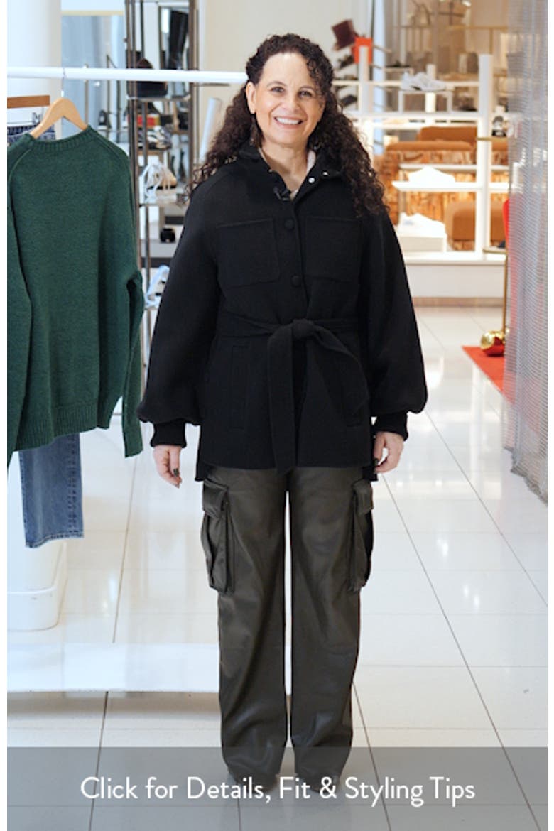 Shania Double Face Belted Wool Jacket video