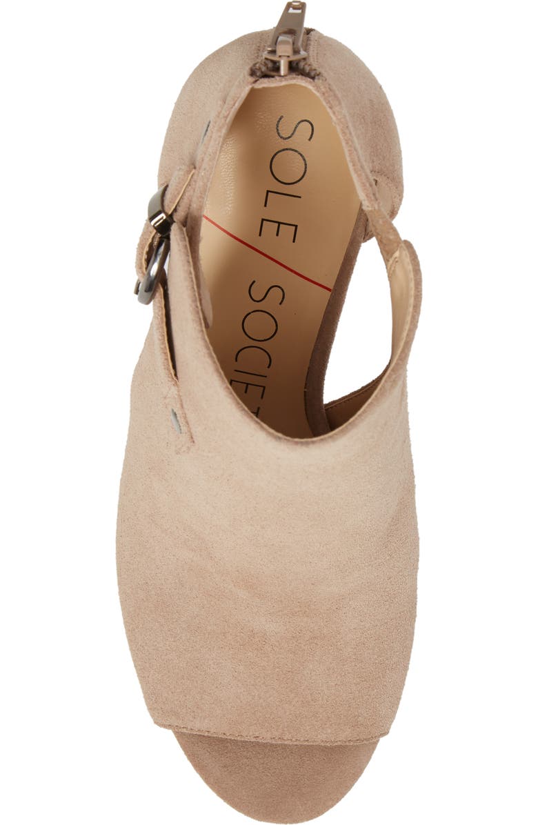 Sole Society Sally Column Heel Sandal, Alternate, color,