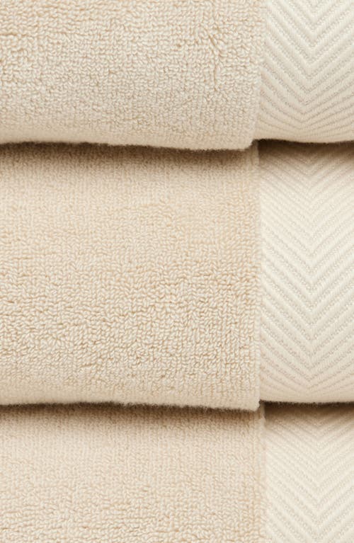 Nordstrom Organic Hydrocotton Set Of 4 Bath Towels In Beige Oatmeal