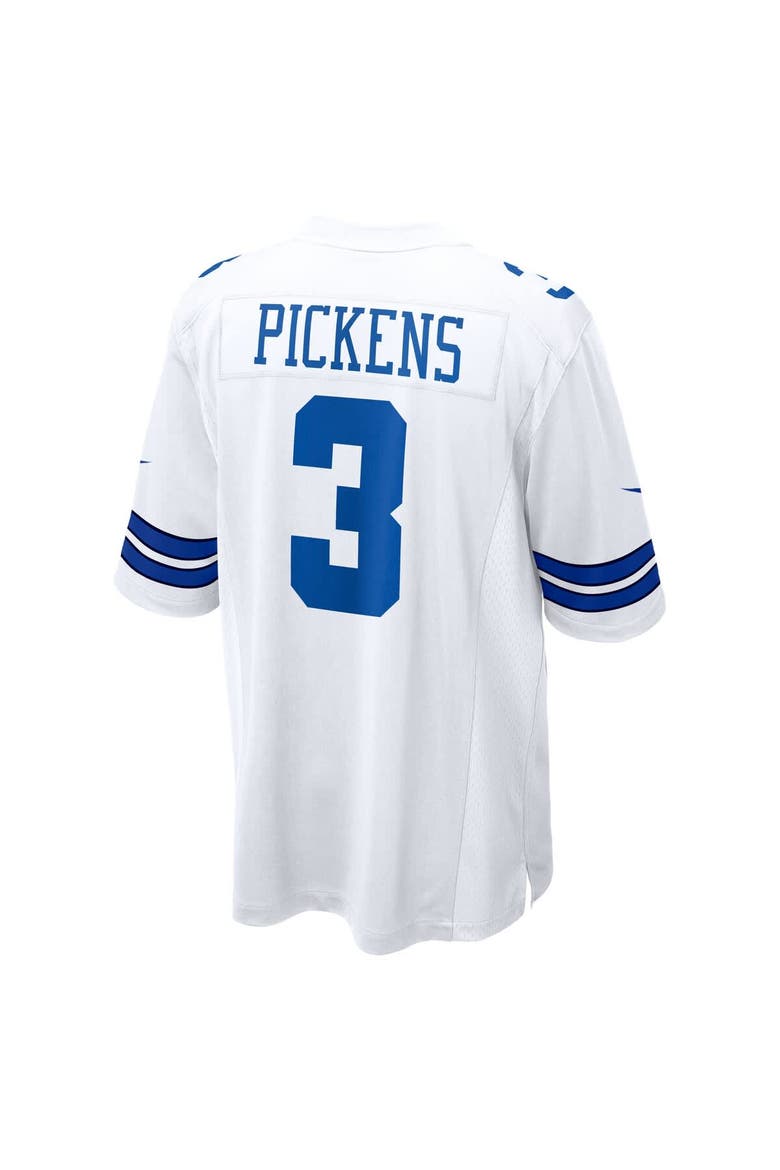 Men's Nike George Pickens White Dallas Cowboys Game Jersey, Alternate, color, White