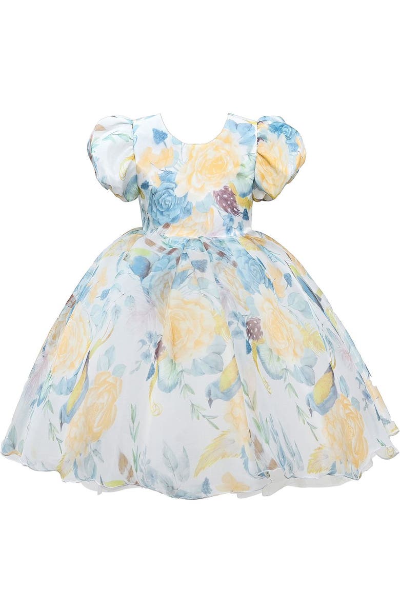 Tulleen Chablis Dress, Main, color, Blue