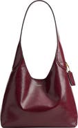 COACH Brooklyn 28 Glazed Leather Shoulder Bag