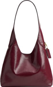 COACH Brooklyn 28 Glazed Leather Shoulder Bag