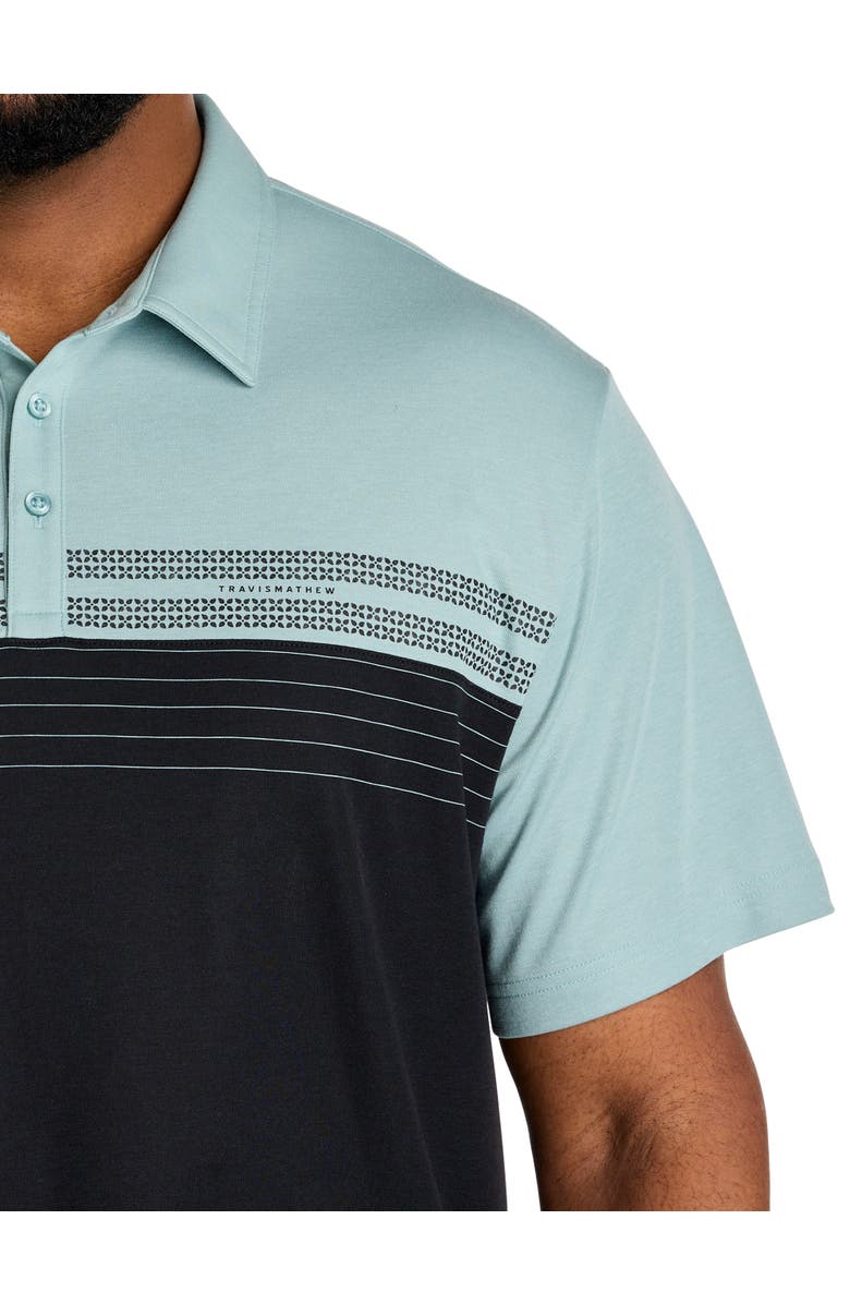 TravisMathew Fit By DXL Big & Tall Postcard Book Polo Shirt, Alternate, color,