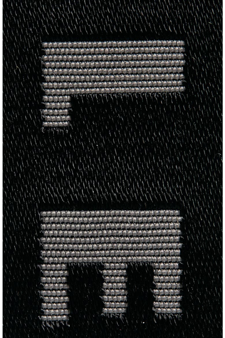 Logo D-Ring Belt, Alternate, color, 1064 BLACK/ L DARK GREY