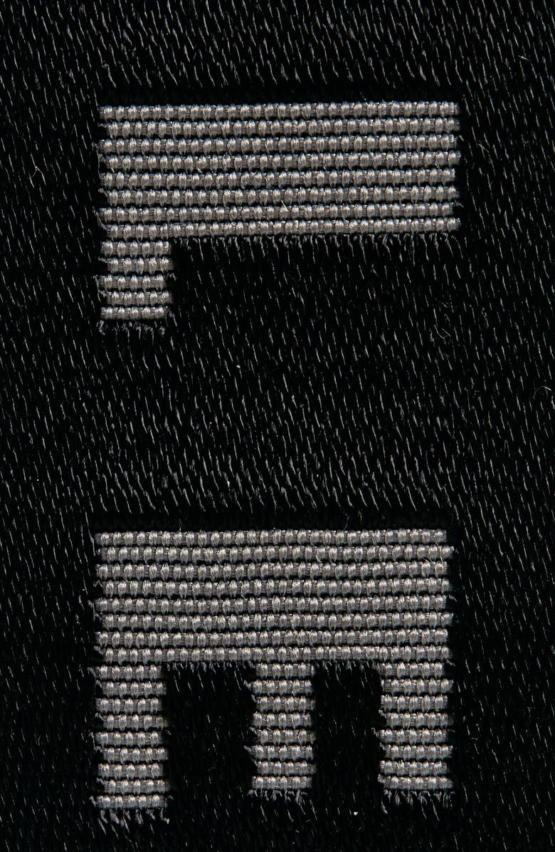 Balenciaga Logo D-Ring Belt, Alternate, color, 1064 Black/ L Dark Grey