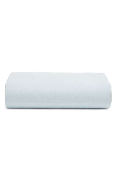 Nordstrom Organic Cotton Percale Fitted Sheet In Blue