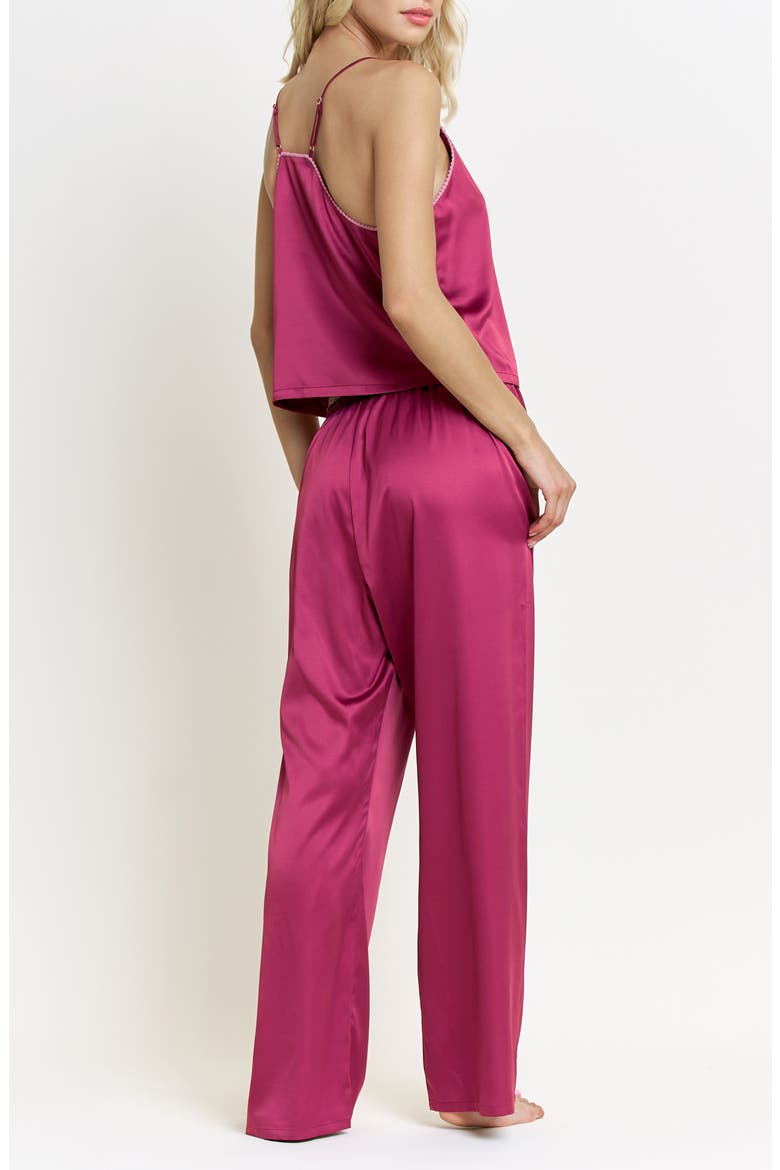 Off to Bed Pajamas, Alternate, color, MULBERRY