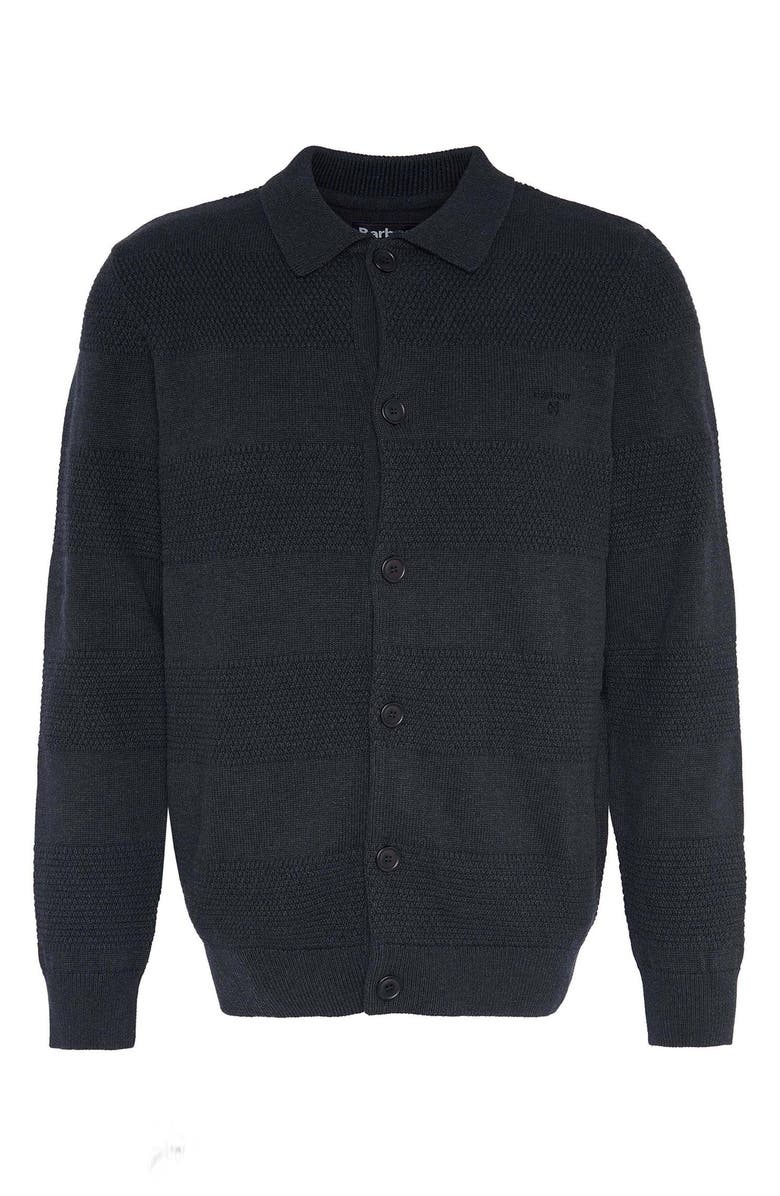 Barbour Filley Textured Cotton Cardigan, Alternate, color, 