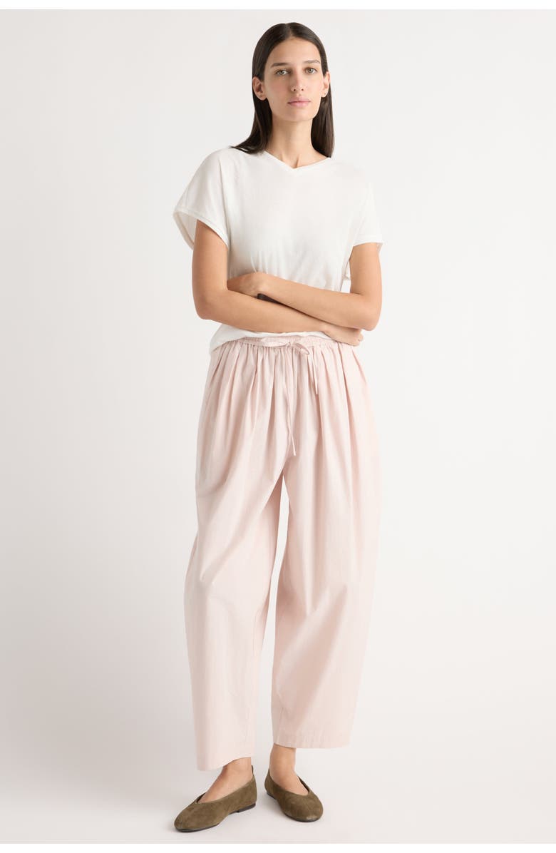 Modern Citizen Willa Organic Cotton V-Neck Tee, Alternate, color, White