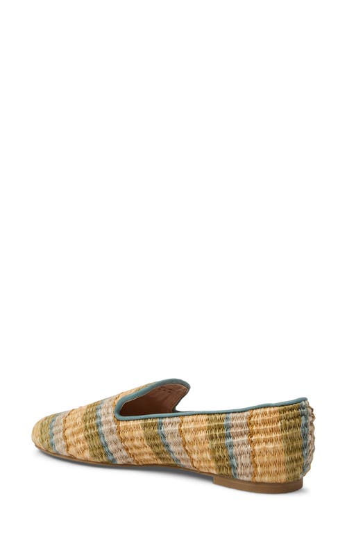 Jack Rogers Bradley Raffia Loafer In Multi