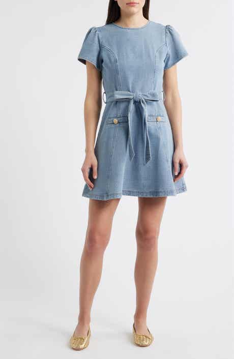 Denim Minidress