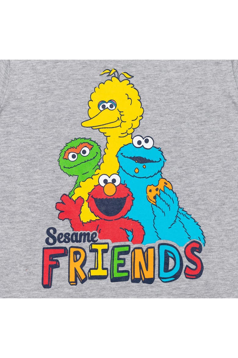2-Pack Short Sleeve Tees, Alternate, color, Grey Red Elmo